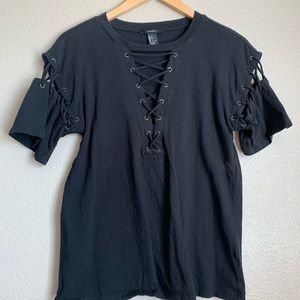 Lace Black Top